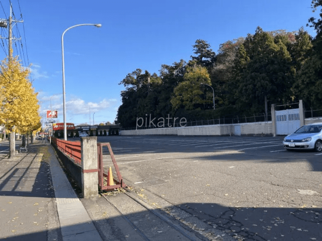 竹駒神社の駐車場の画像